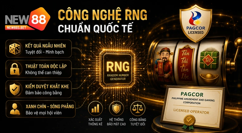 Công nghệ tạo số ngẫu nhiên Nightclub Lady NEW88
